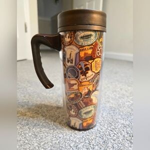 Disney Parks Thermal Cup With Lid and Handle Collectible Travel Tumbler